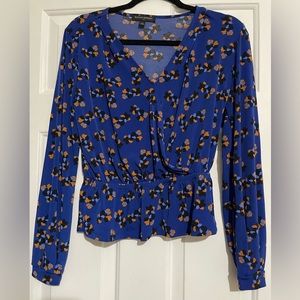 Banana Republic wrap blouse